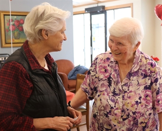 Sisters Nancy Sell and Kate Brenner